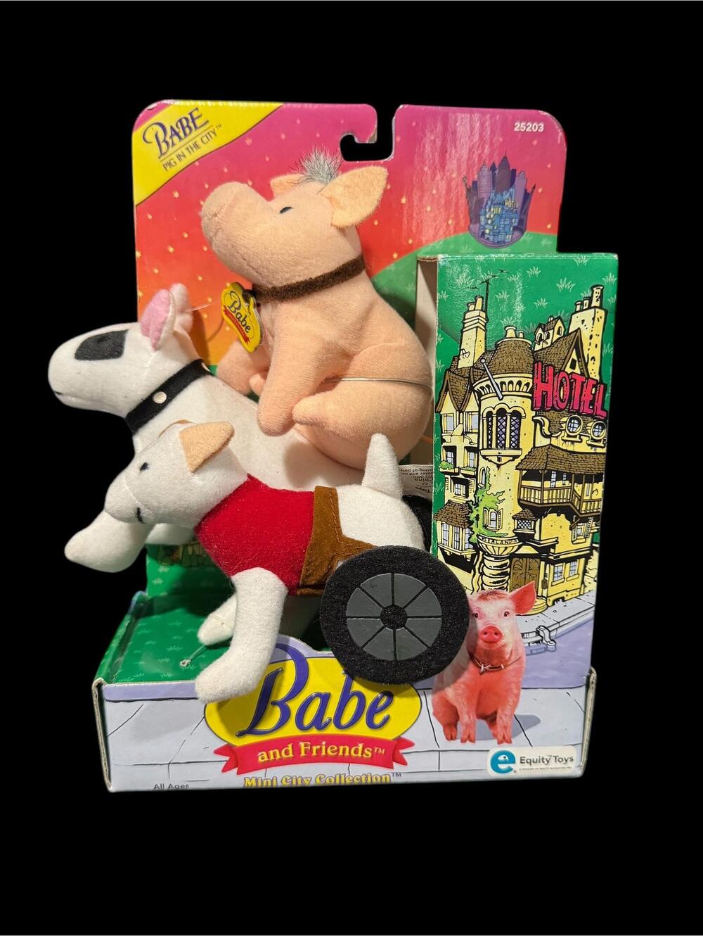 1998 Babe Pig in the City Babe and Friends Mini City Collection